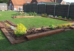 School Herb garden designed for outdoor lessons